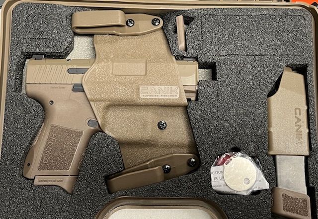Canik Mete MC9, FDE, Like New