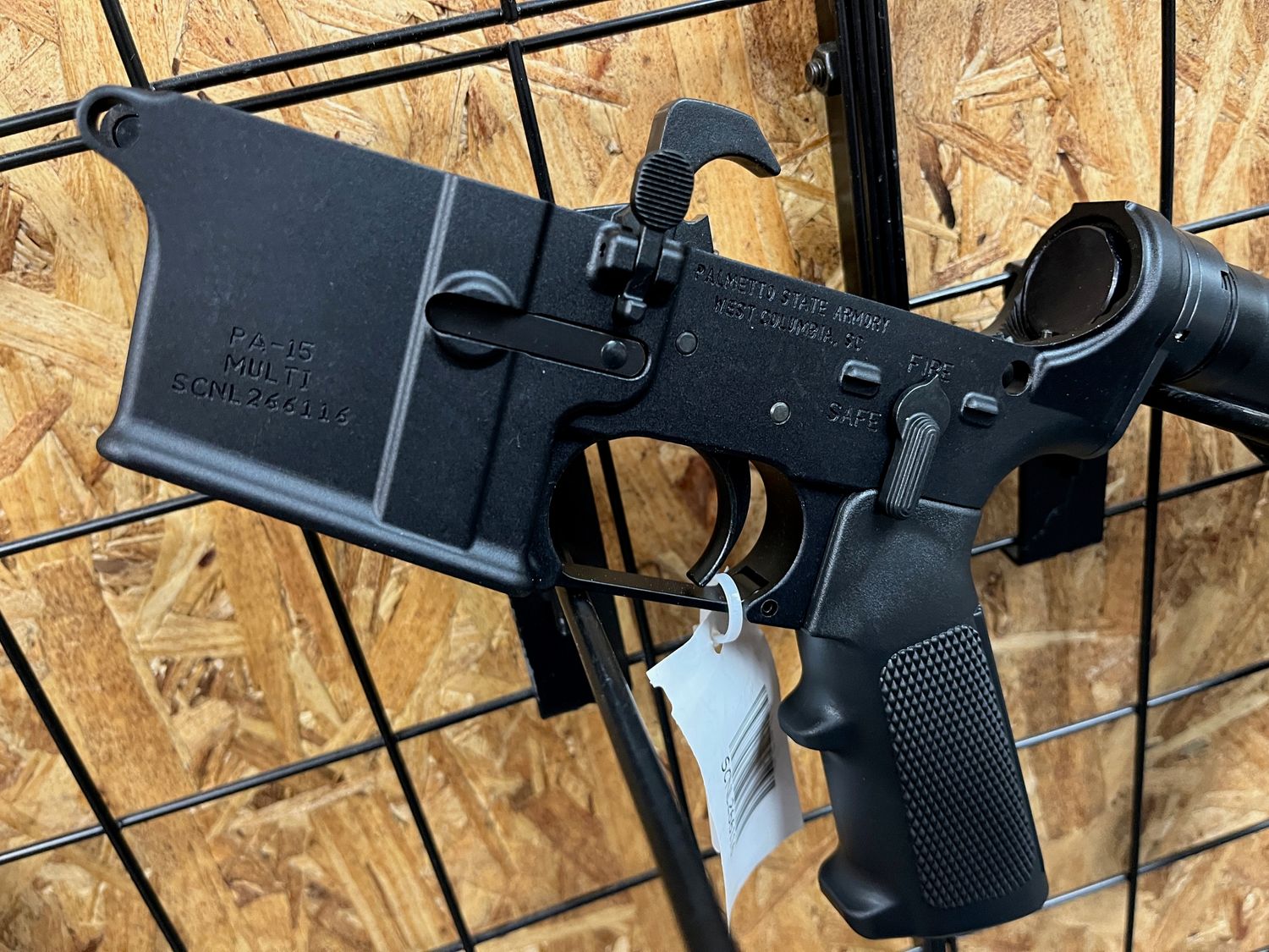 PSA PA-15 Complete Lower (Fixed Mag, CompMag) with Brace