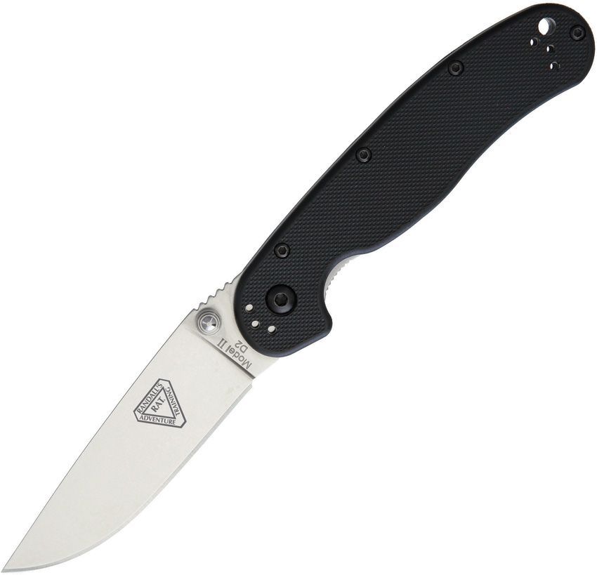 Ontario Blades RAT II Linerlock Black