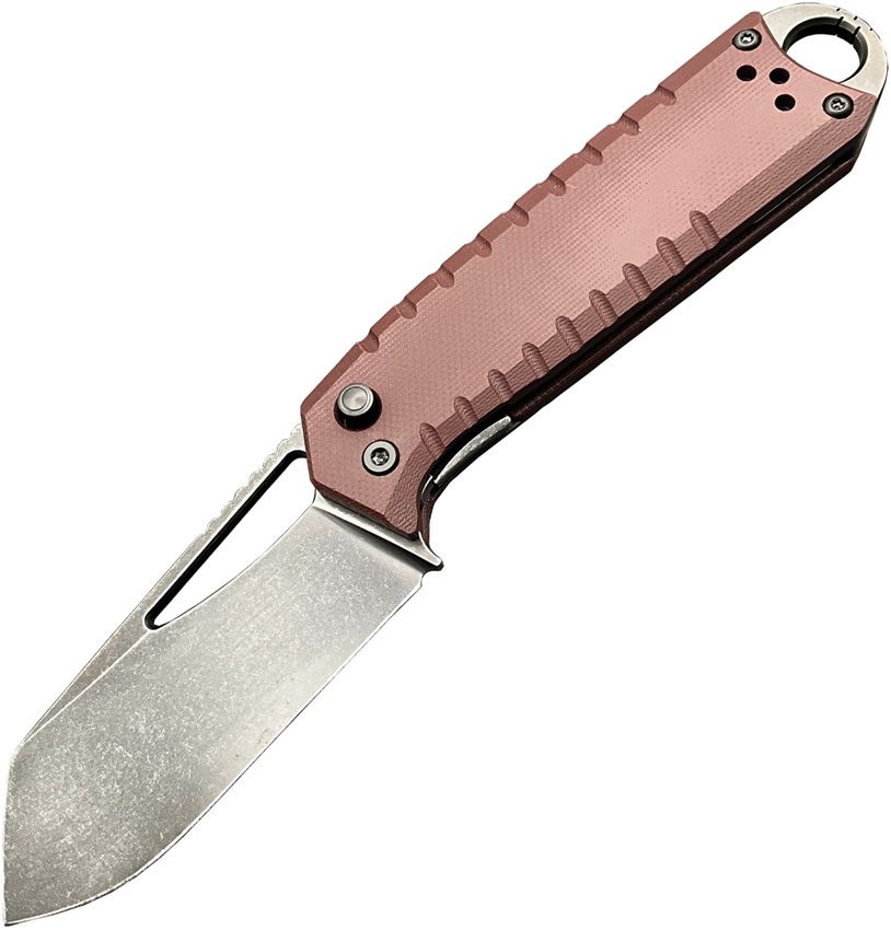 Ketuo VENTR V2, 14C28N Steel, G10 Brown/Red Grip