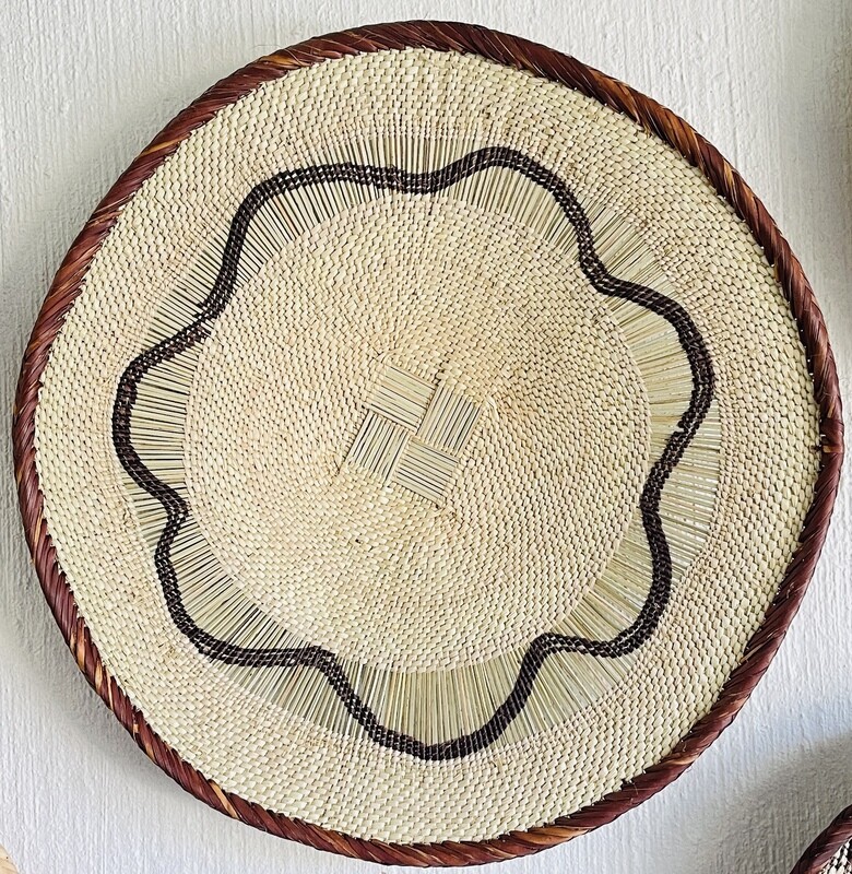 Binga Basket - Earth Plain Decorated