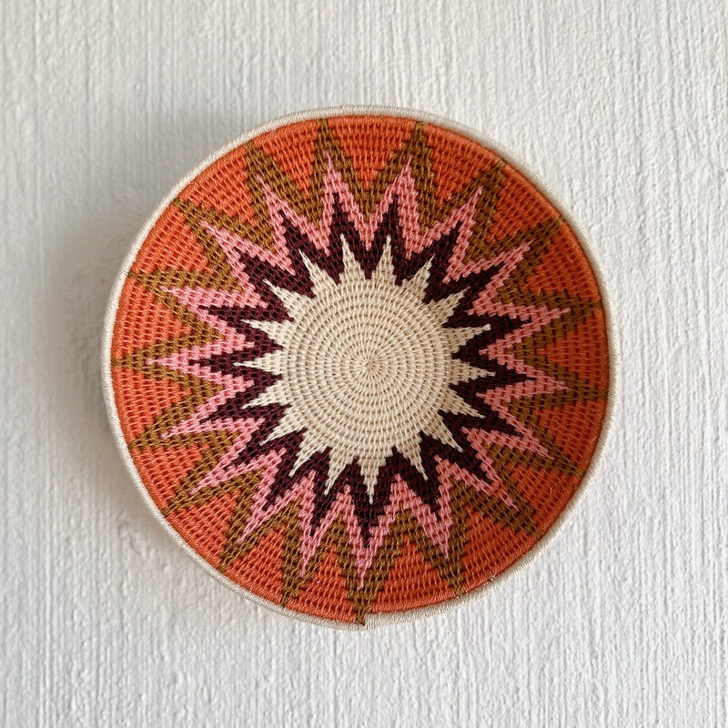 Swaziland Basket - Flame Motif