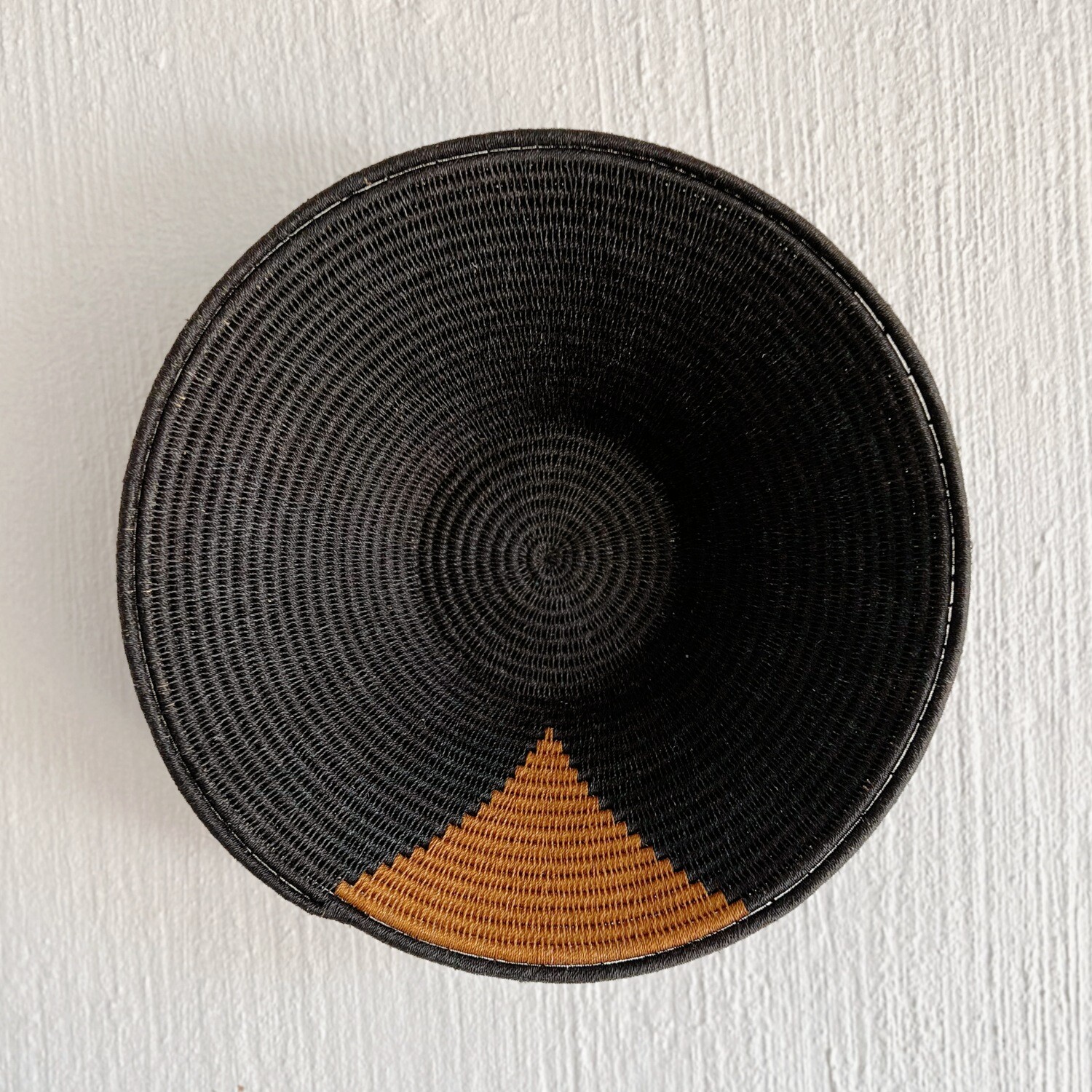 Basket - Single Brown Triangle