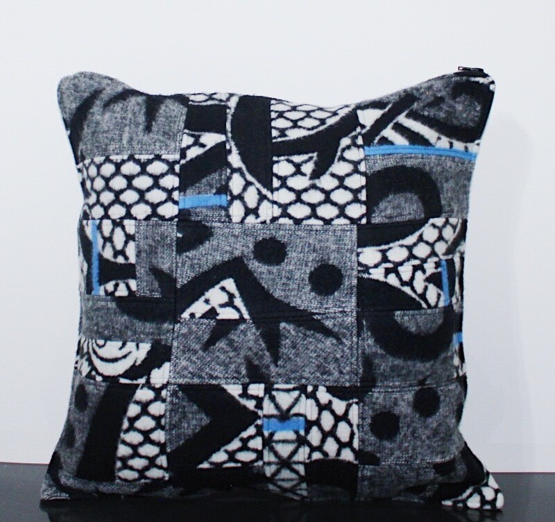 Black and White Kobo Cushion