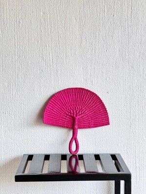 Bolga Fan - Half Moon Magenta