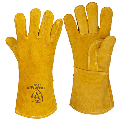 Tillman® Premium Side Split Cowhide Cotton Lined Stick Welding Glove