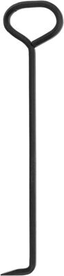 Manhole Cover Lifting Hook, 24 Inch, Black