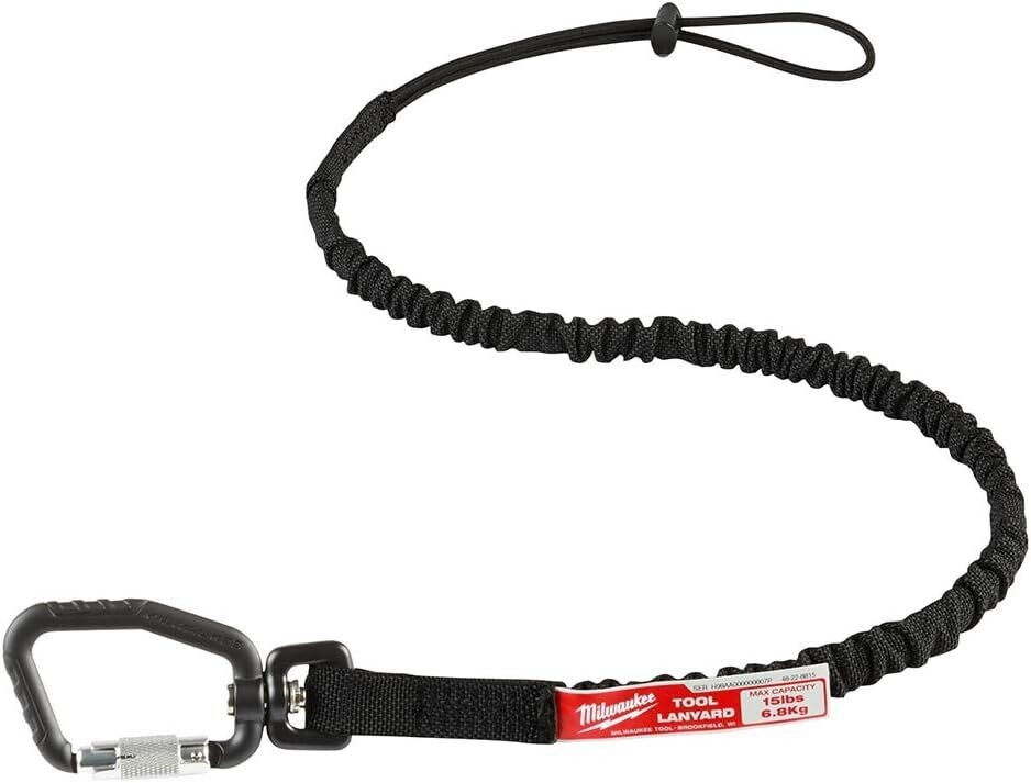 15lbs 72" Extended Reach Locking Tool Lanyard