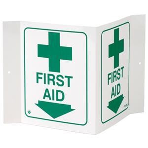 “First Aid” 3-D Sign