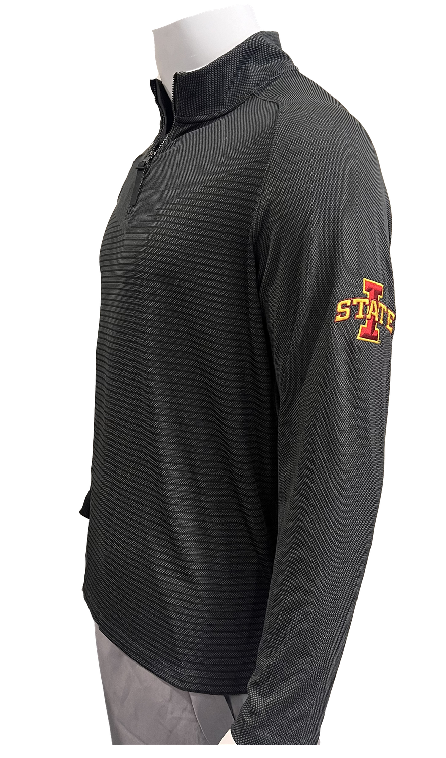 Nike Grey Dri-Fit ADV I-State Golf Quarter Zip