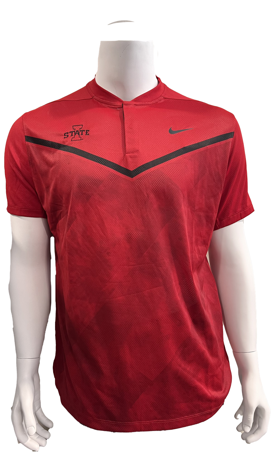 Nike Tiger Woods Collection Red I-State Polo