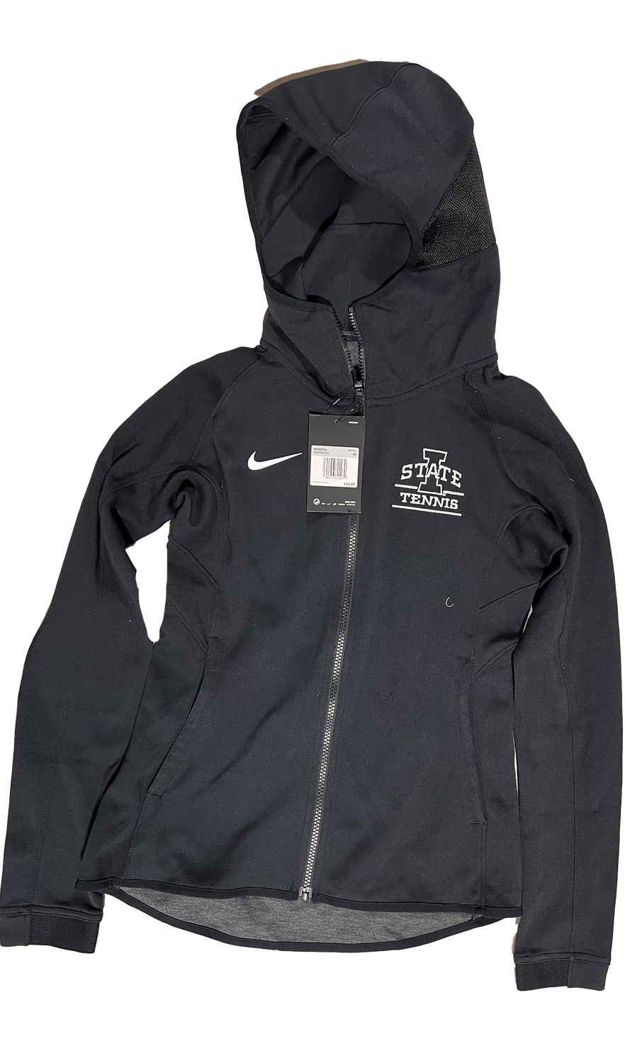 Nike Women&#39;s Black I-State Tennis Full Zip Sweatshirt