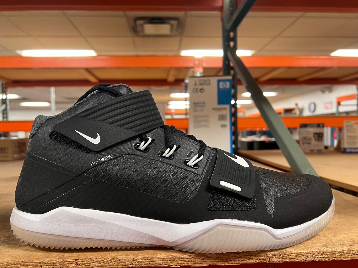 Nike Force Savage Turf Mid P Black/White-Anthracite
