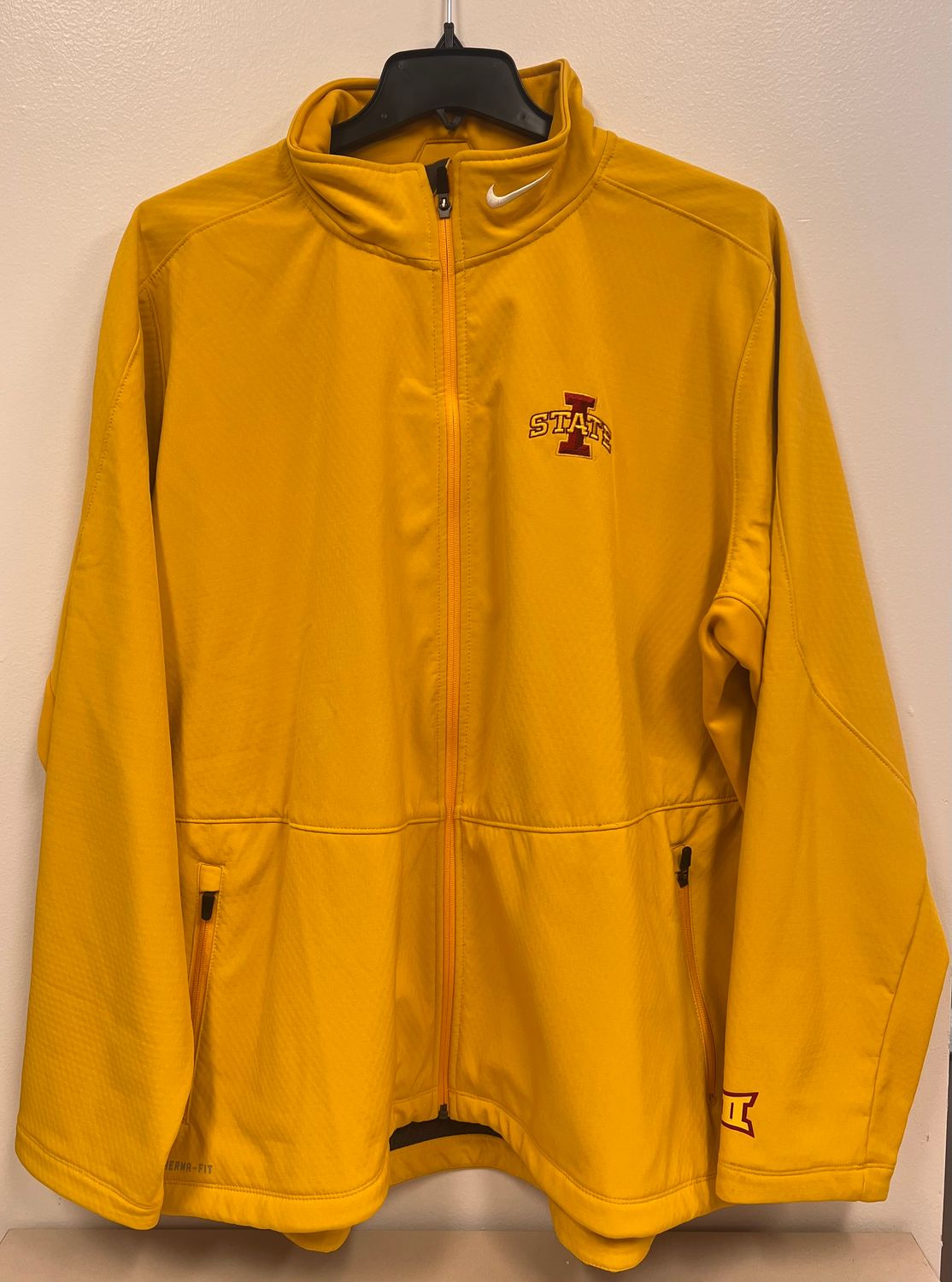 Nike I-State Big XII Gold Therma-Fit Jacket