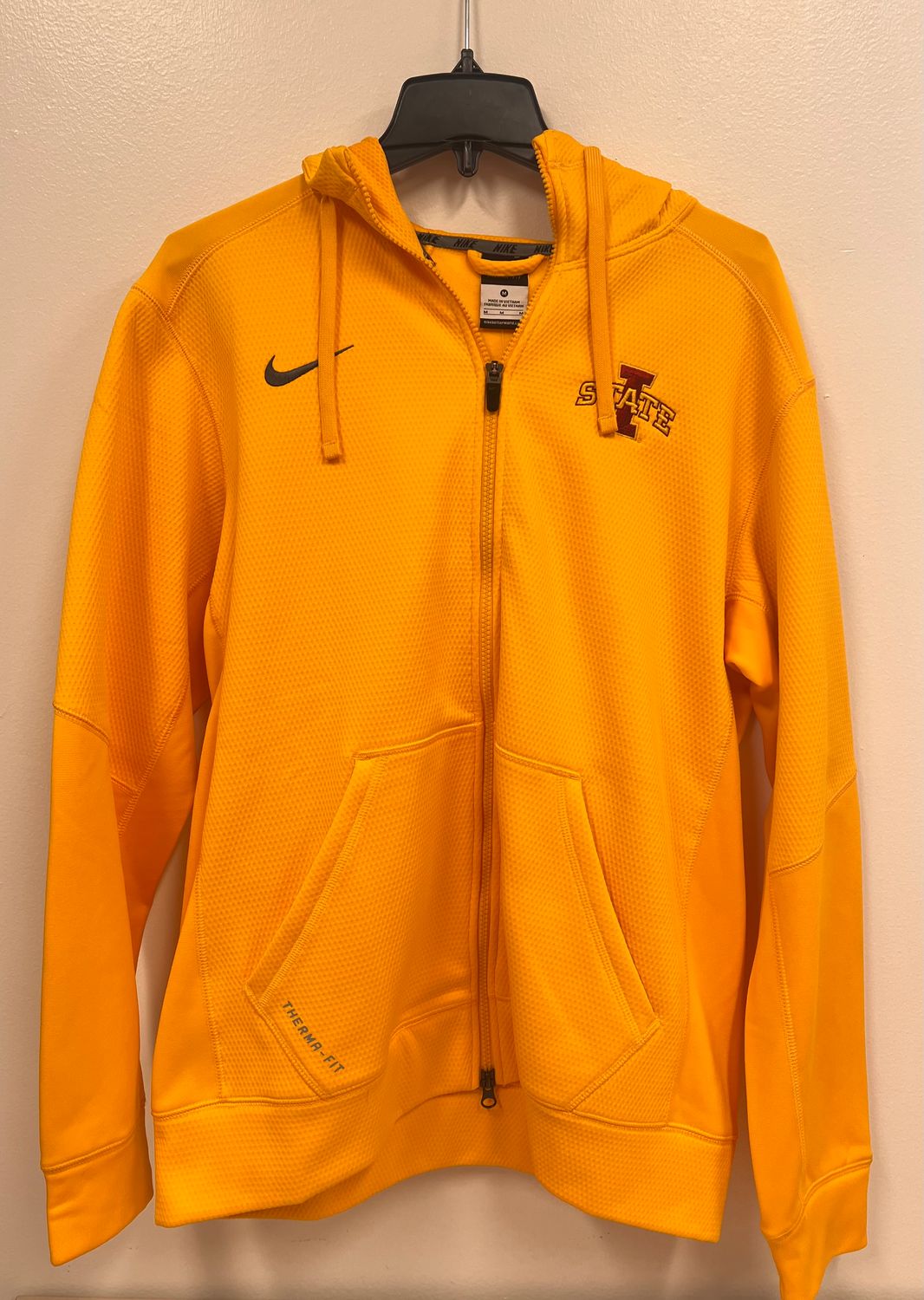 Nike I-State Gold Therma-Fit Fullzip Hooded Sweatshirt