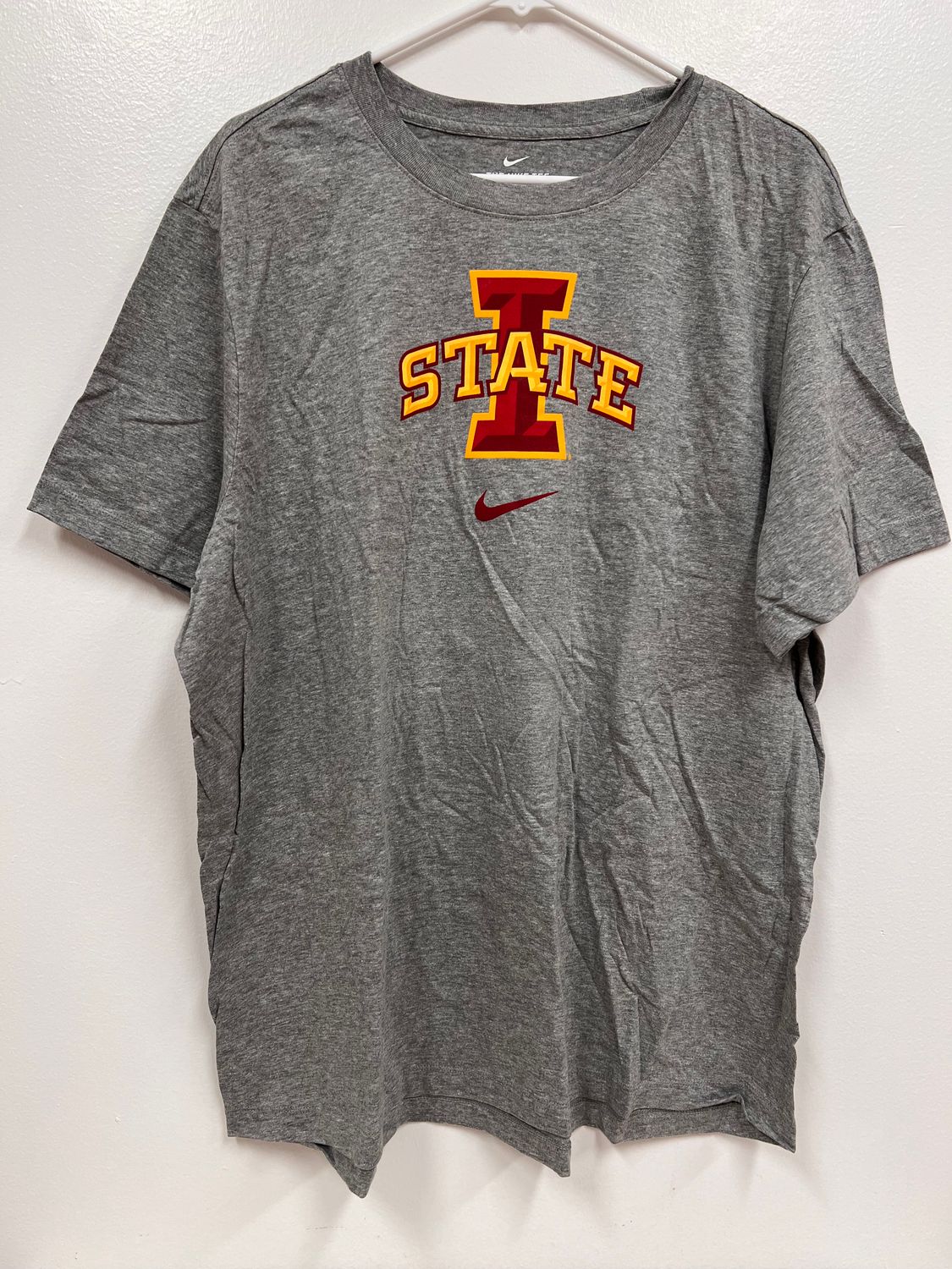 Nike Gray I-State Short Sleeve T-Shirt