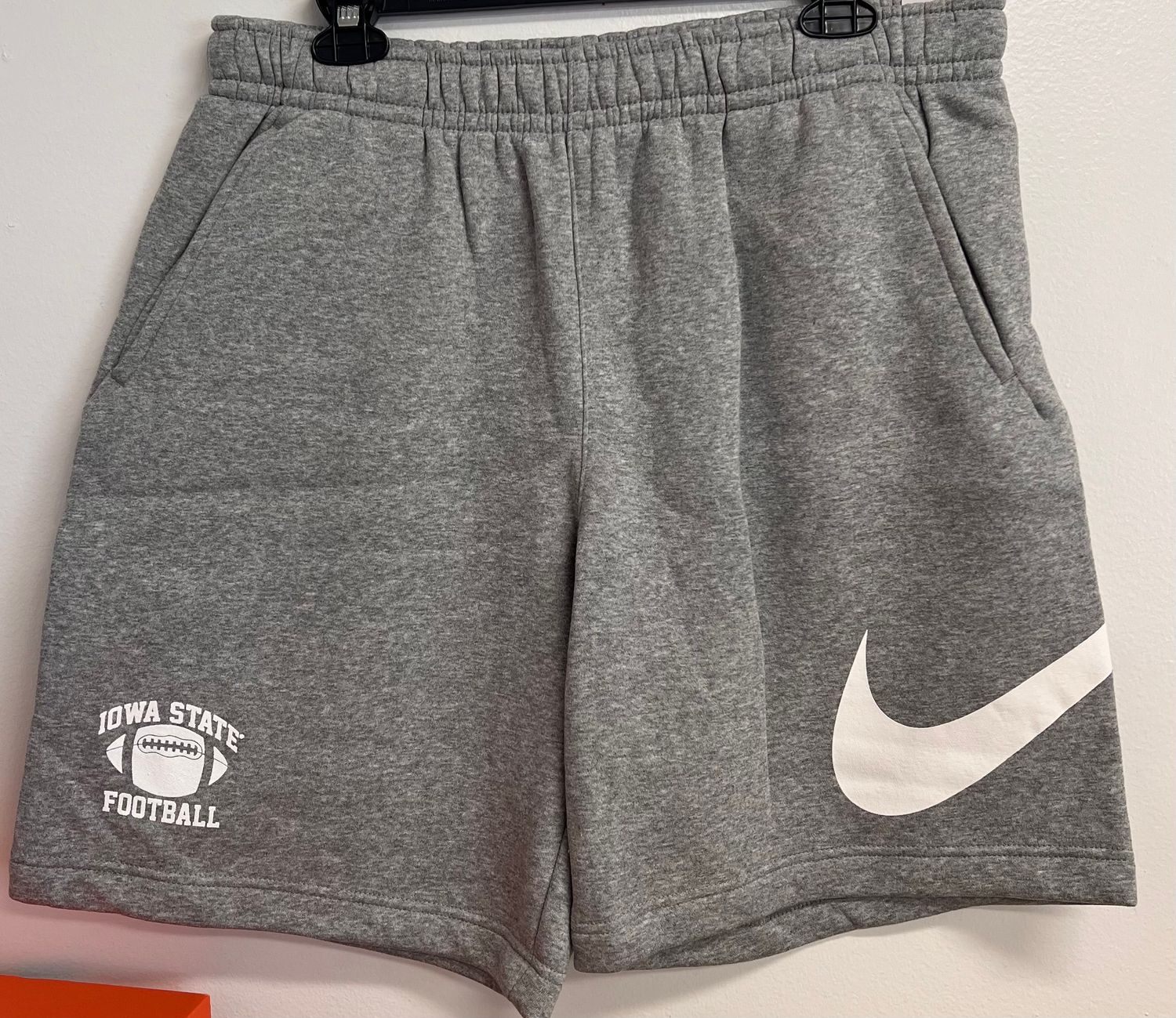 Nike Gray Iowa State Football Sweatshorts
