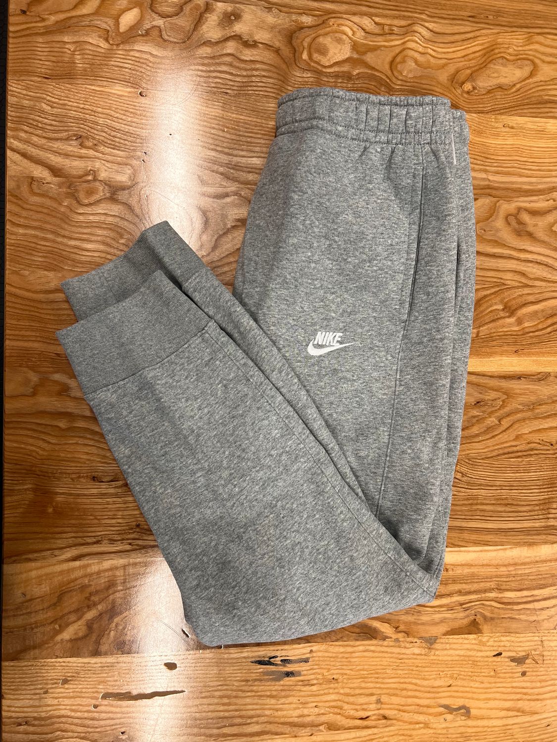 Nike Grey Taper Leg Sweatpants