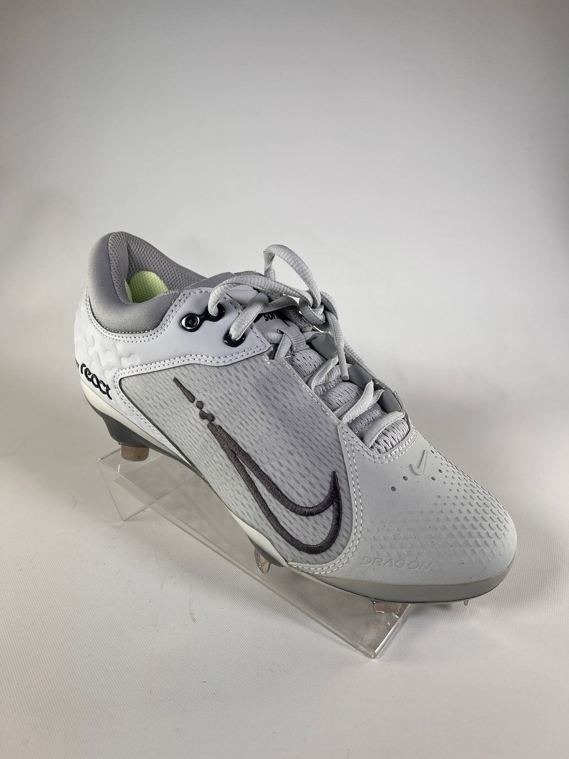 Nike Hyperdiamond Elite 4 CC004 Pure Platinum/Dark Grey