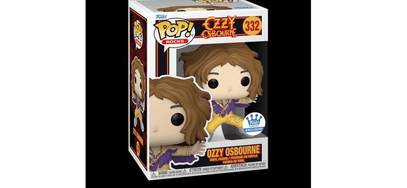 FUNKO POP! OZZY OSBOURNE IN PURPLE FRINGE OUTFIT