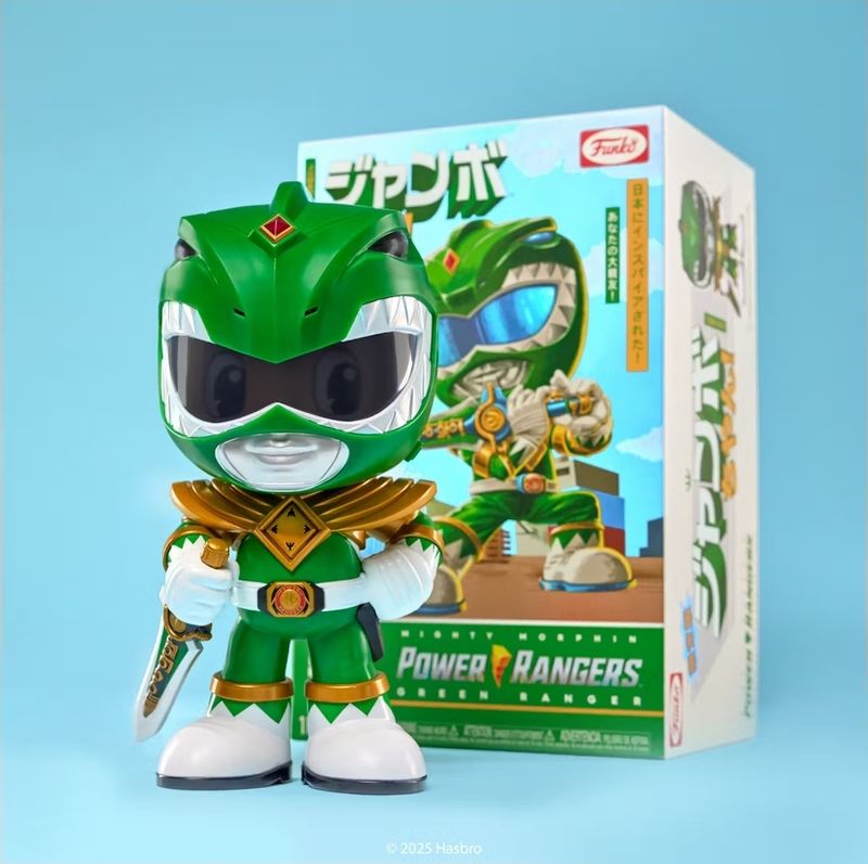Jumbo Chan Green Ranger Funko Limited Edition-CERTIFIED COLLECTIBLE 1200 Made