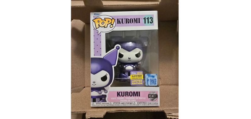 Funko Pop Exclusive Kuromi SDCC 2025 Metallic