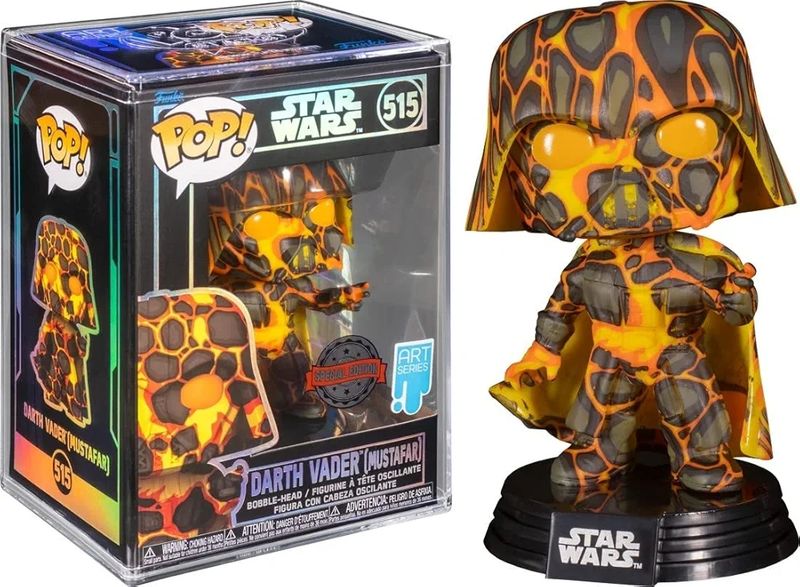 Funko Pop! Artist Series: Star Wars - Darth Vader (Mustafar) Vinyl Bobblehead, Exclusive