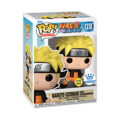 Naruto Funko Pop! Naruto Uzumaki with Rasengan (Glow)