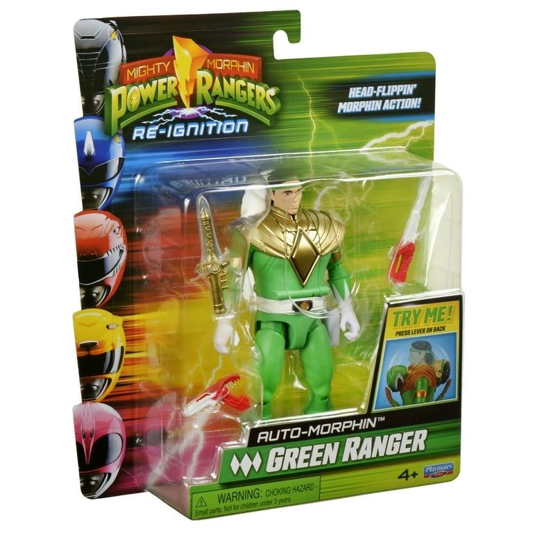 Mighty Morphin Power Rangers Re-Ignition Auto-Morphin Green Ranger