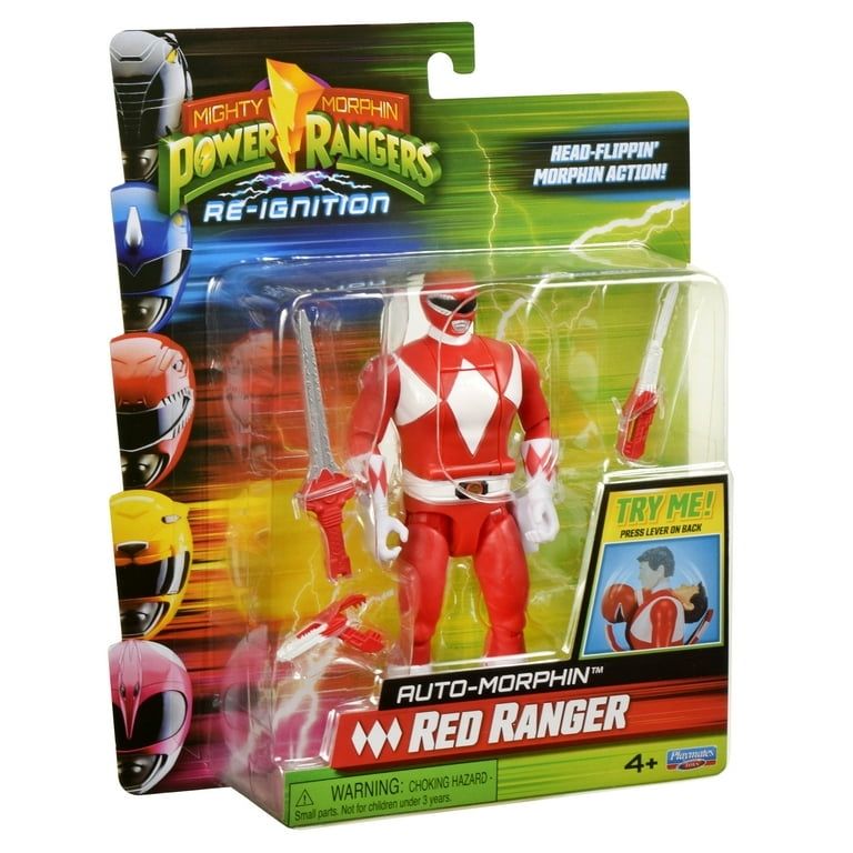 Mighty Morphin Power Rangers Re-Ignition Auto-Morphin Red Ranger