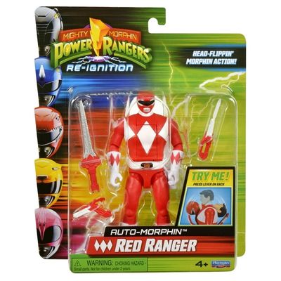 Mighty Morphin Power Rangers Re-Ignition Auto-Morphin Red Ranger