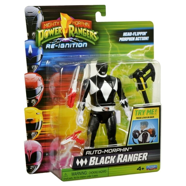 Mighty Morphin Power Rangers Re-Ignition Black Ranger