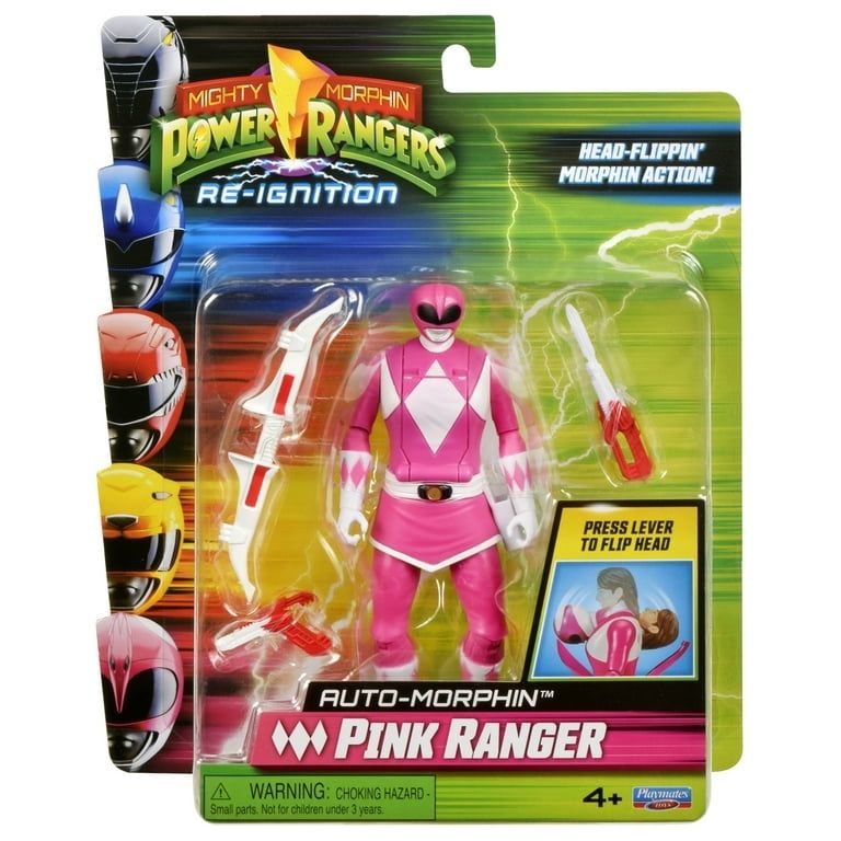 Mighty Morphin Power Rangers Re-Ignition Auto-Morphin Pink Ranger