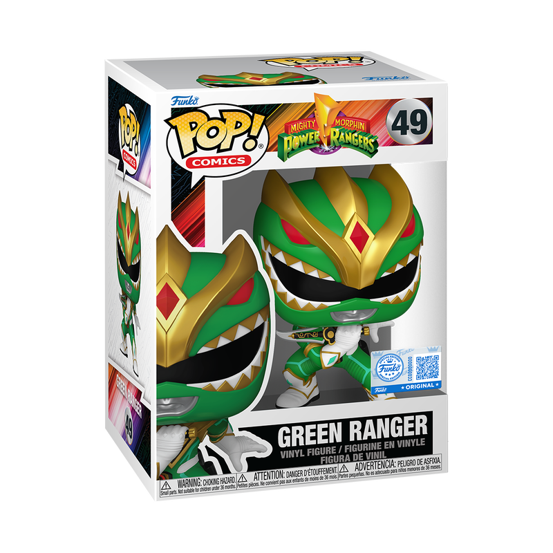 Funko Pop Exclusive Dino Green Ranger