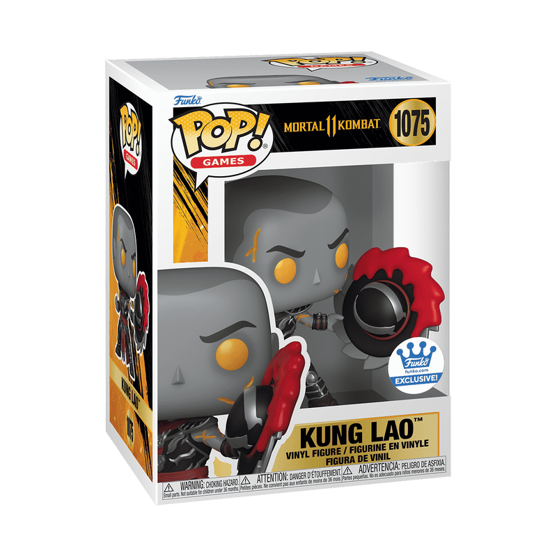 Funko Pop Exclusive Mortal Kombat Kung Lao