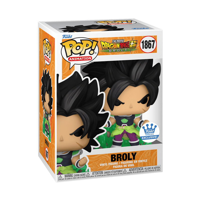 Funko Pop Exclusve Dragon Ball Super: Broly Enraged