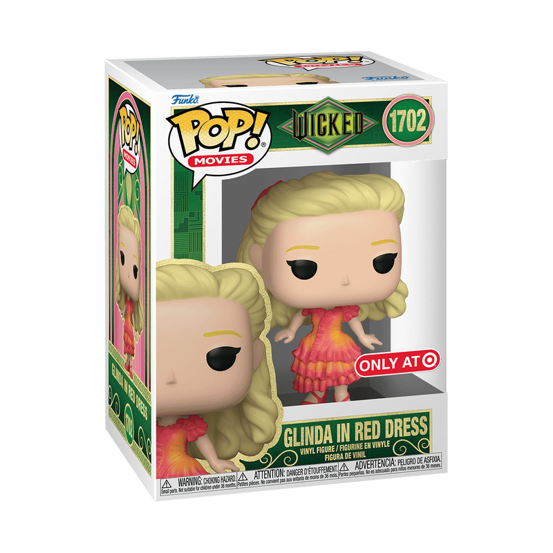 Funko Pop Wicked Glinda in Red Dress