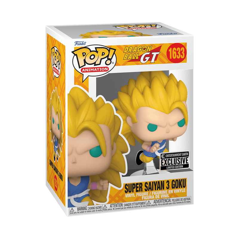 Funko Pop Exclusive Dragon Ball GT Super Saiyan 3 KID Goku