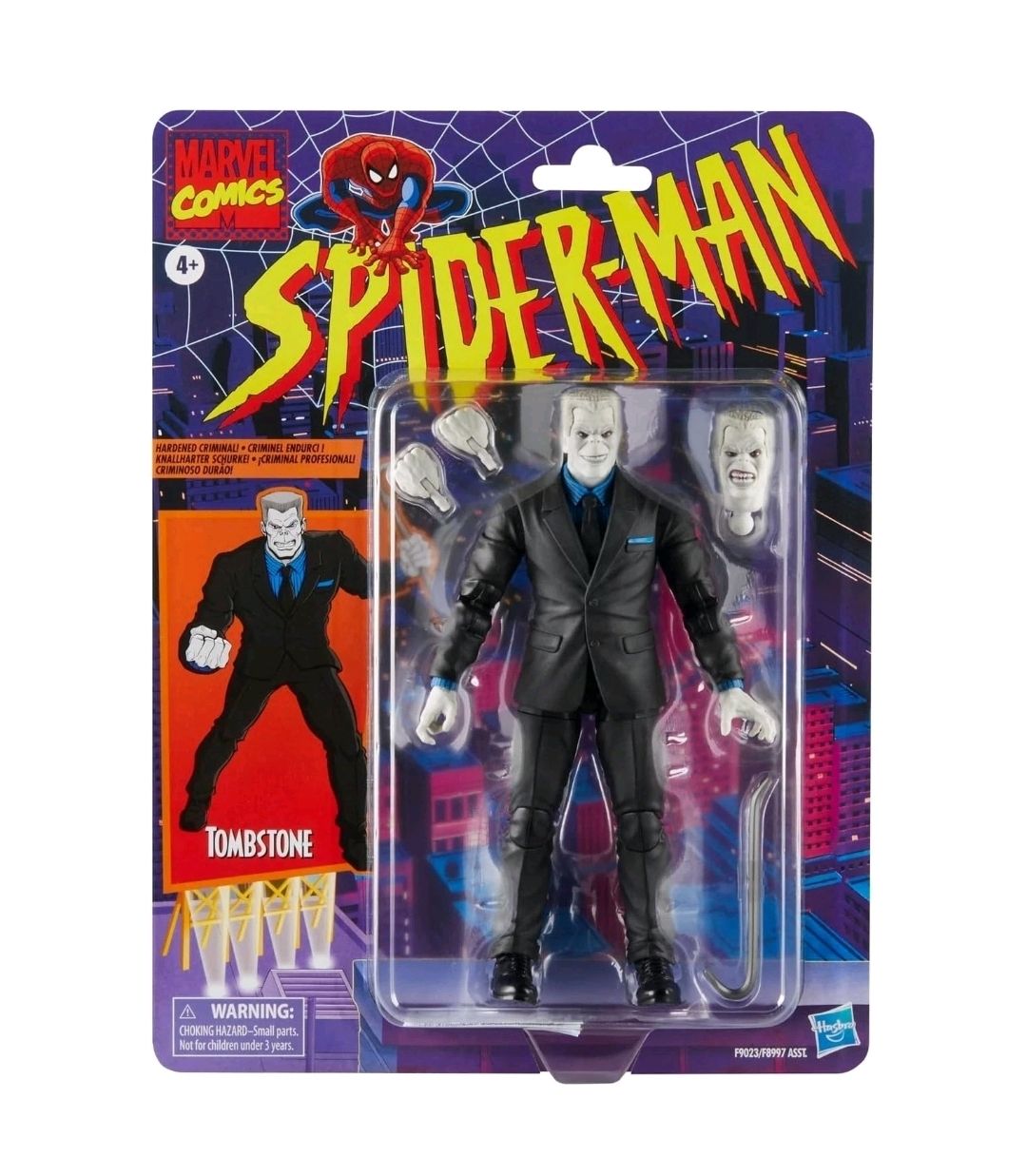 Marvel Legends TOMBSTONE Figure Spider-Man Retro Collection Hasbro 2024 MOC