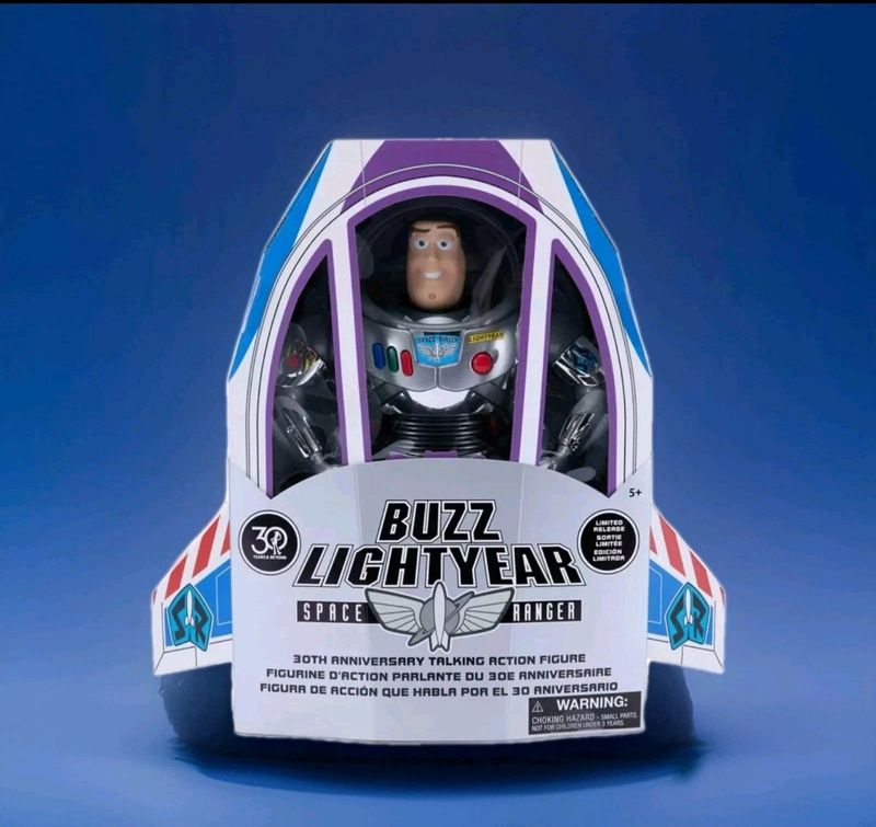 Disney Pixar Toy Story Buzz Lightyear Limited Edition 30th Anniversary Collectible