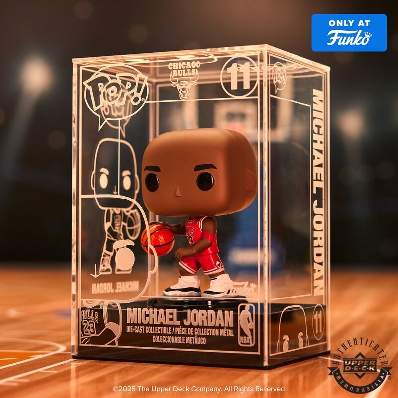 Funko Pop Die Cast NBA Chicago Bulls Michael Jordan 11