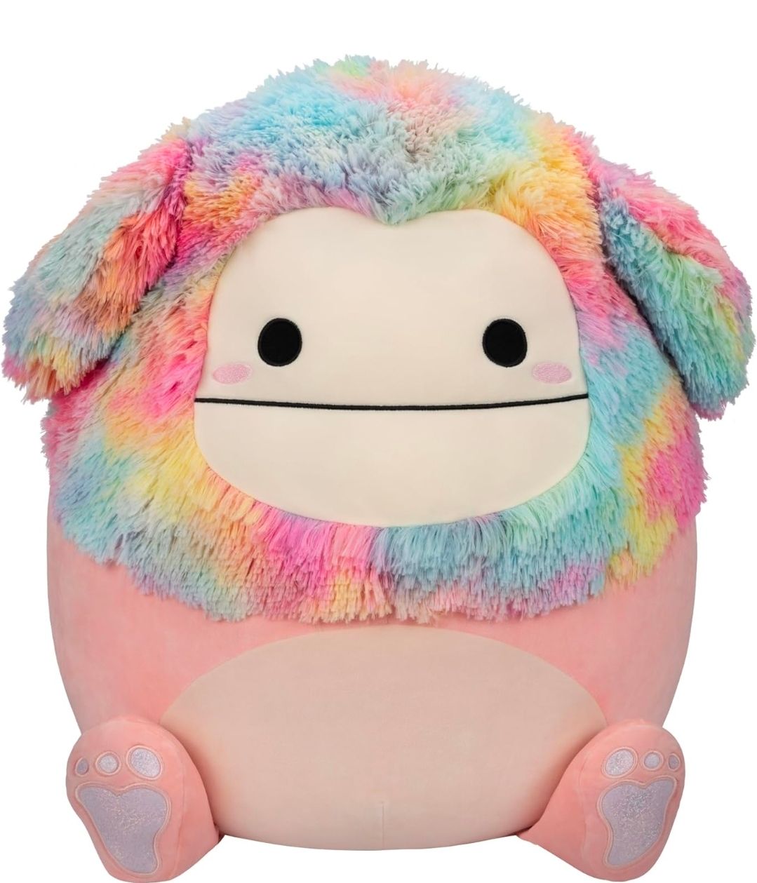 Squishmallows 20-Inch Diane Peach Bigfoot Jumbo Official Kelly Toy Plush