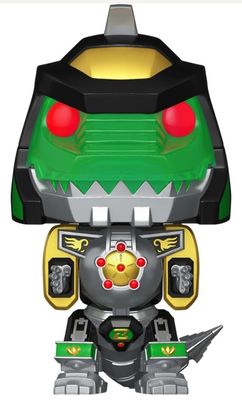 Funko Pop Mighty Morphin Power Rangers Dragonzord with Bitty Pop Green Ranger