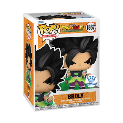 Funko Pop Exclusve Dragon Ball Super: Broly Enraged