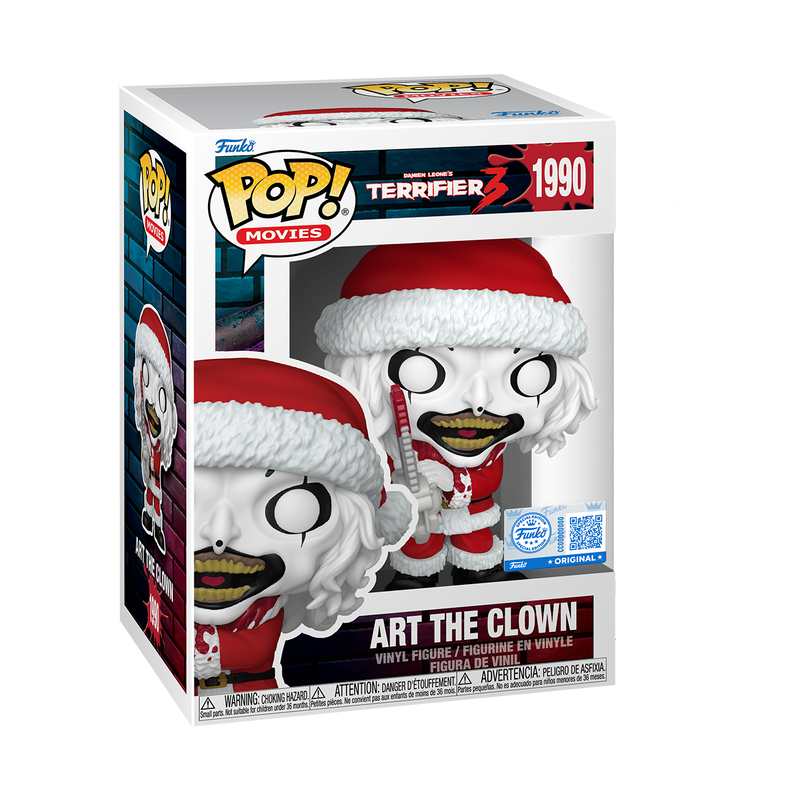 Terrifier  Funko Pop! Art the Clown with Chainsaw (Bloody)  