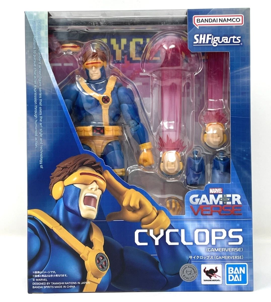Tamashii Nations - Marvel Gamerverse - S.H.Figuarts - Cyclops Action Figure