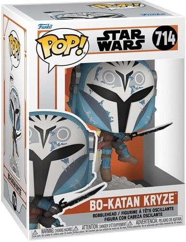 FUNKO POP! Star Wars: The Mandalorian S10 - Bo-Katan with Darksaber and Jet Pack  (Vinyl Figure)