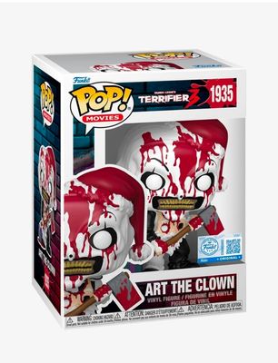 Funko Terrifier 3 Pop! Movies Art The Clown Vinyl Figure Exclusive