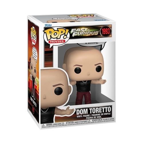 Fast &amp; Furious Dom Toretto Funko Pop! Vinyl Figure #1993