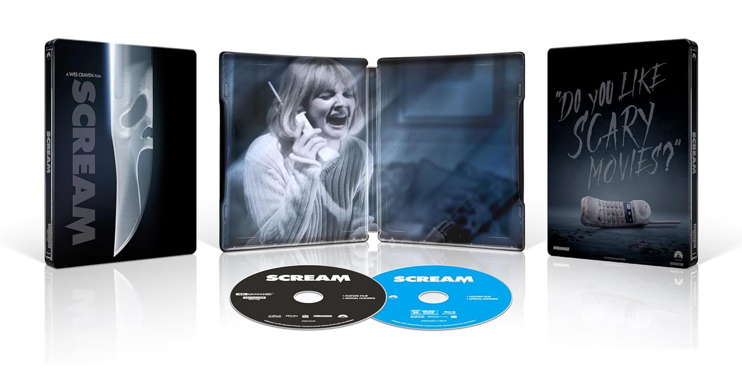 Paramount Scream (Steelbook) (4K Ultra HD) Miramax, Horror